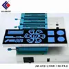 yellow 8 inch bi-color seven segment digital display for 5mm led bulb