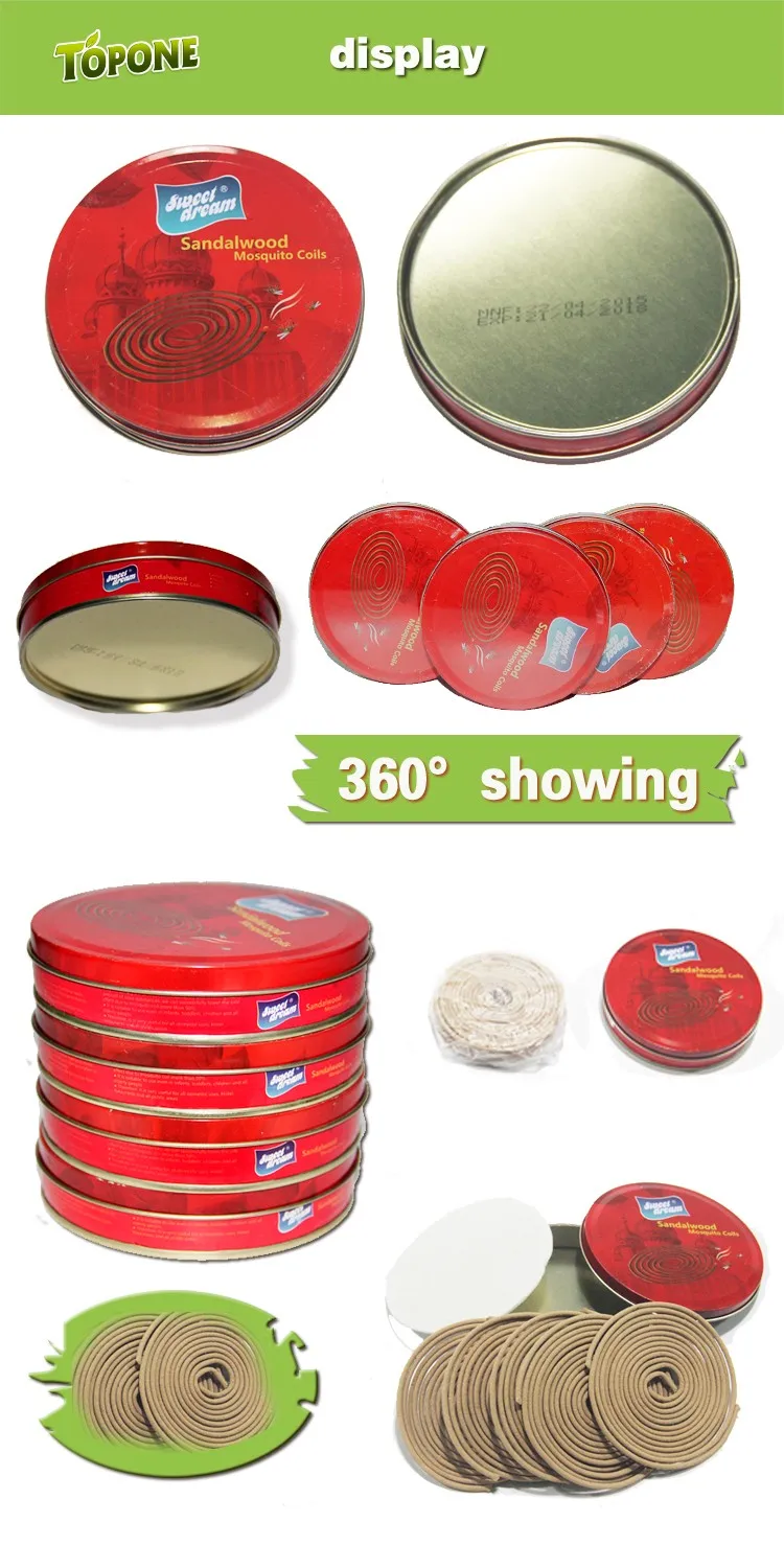Pesticide Pest Control Type and Mosquitoes Pest Type sandalwood Mosquito Coil