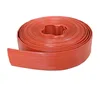 pvc hose pipe connected with pin lug couplings for water discharge