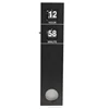 modern pendulum flip wall clock using C size battery