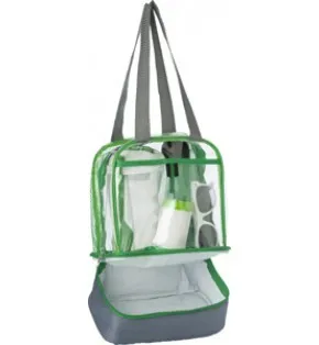 Recycling Clear PVC Shopper bags, outdoor handbag tote cooler bag