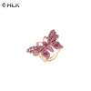 Jewelry buffer us ring size chart Crystal Butterfly Rings