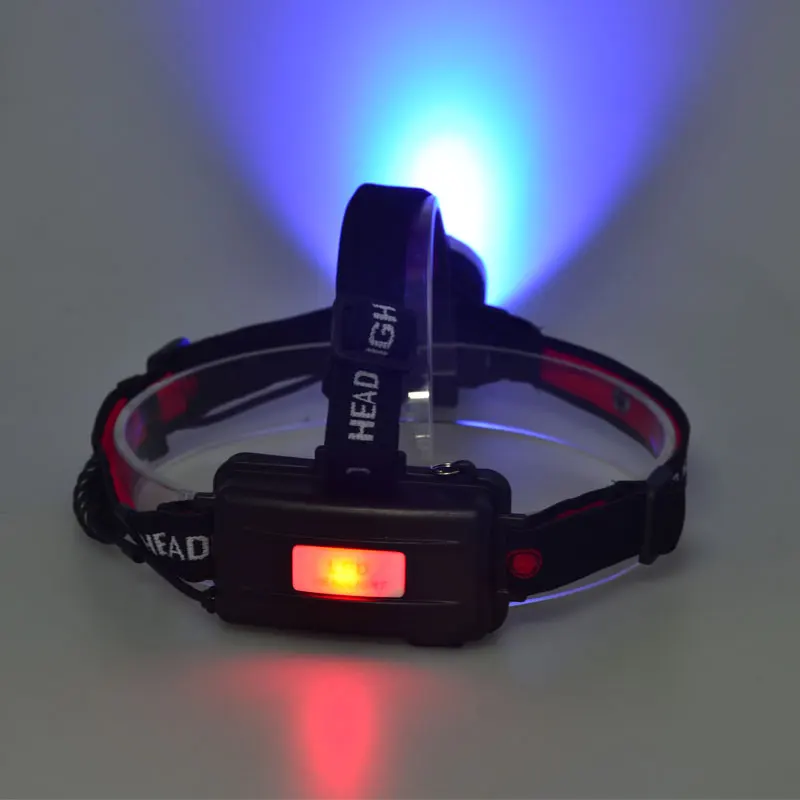 High Power 3 Modes Scorpion Detector Black Light uv led headlamp Rechargeable