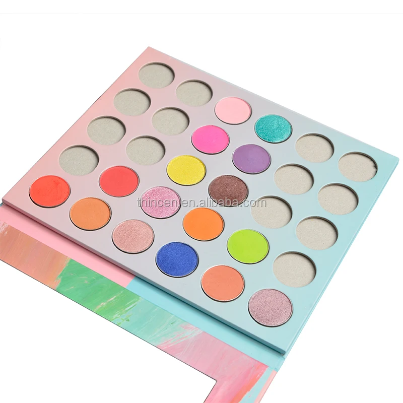 High Pigment Eye Makeup Your Own Brand Name Packaging 30 Eyeshadow