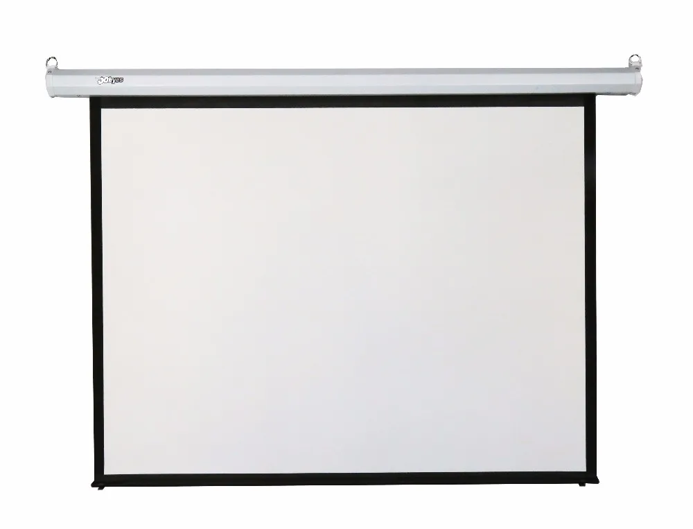 Office Furniture Manual Self Locking Projection Screen Low Price Pocket