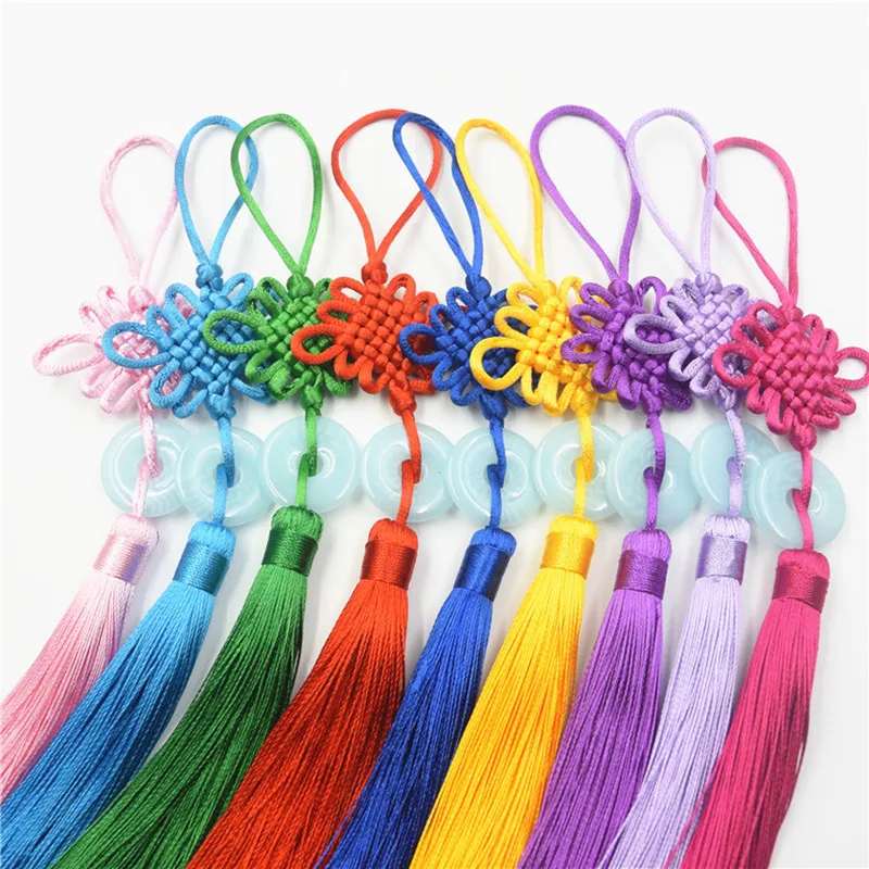 Promotional Traditional Red Chinese Knot Tassel For Festival Decoration ...