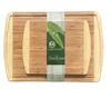 Amazon Best Seller Large Organic Bamboo Cutting Board Cheese Board For Meats Bread Fruits Butcher Block Carving Board FBA