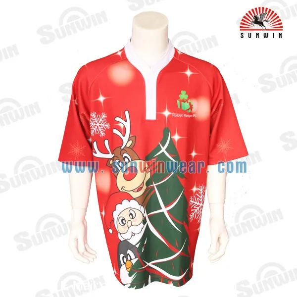 christmas rugby shirts