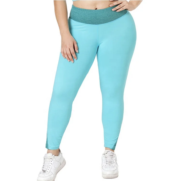 Fitness Tights Fat Woman Jogging Pants Plus Size Yoga Pants Oversize ...