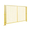 PVC coated warehouse separation fence workshop isolated gate