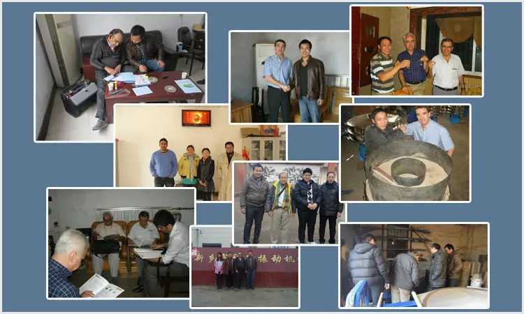 china Linear powder machinery vibrating sand screen machine