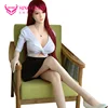 Inflatable doll 158cm Intelligent Internal vibration Strong suction Semi-solid silicone doll Fun underwear Secret delivery
