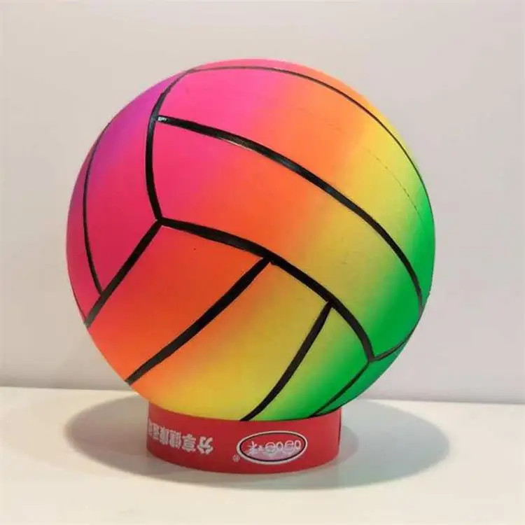 子供のための魔法のレインボーボール Buy レインボーボール レインボーサッカーボール レインボー遊び場ボール Product On Alibaba Com