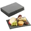 Natural black slate dinnerware slate dish slate plate
