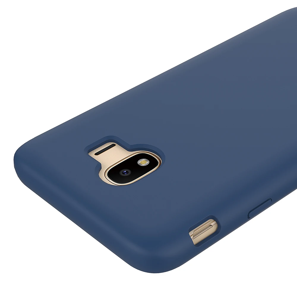 YBD LV Silica gel Phone Case With Lanyard for Samsung Galaxy J4
