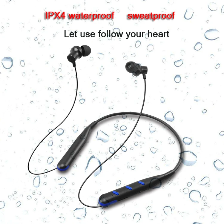 Amazon newest trending China manufacturer direct supply wireless neckband bluetooth headset - ANKUX.COM