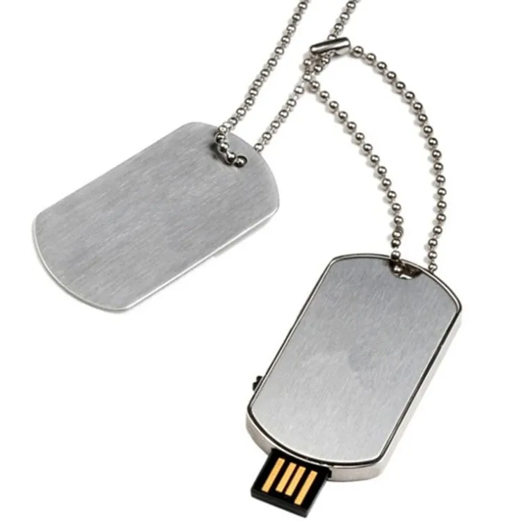 Waterproof Dog Tag Necklace Usb 2.0 Memory Stick Flash Pen Drive 4gb32gb Buy Waterproof Dog