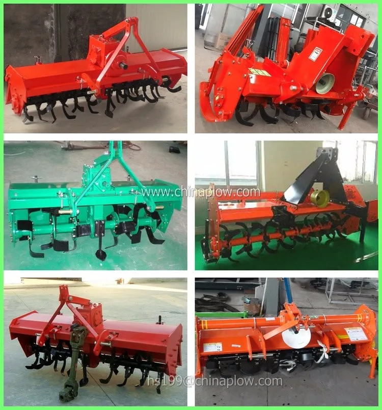 Kubota Tractor Rotary Tiller Pto Tillers 3point Rotary Tiller Hot Sale