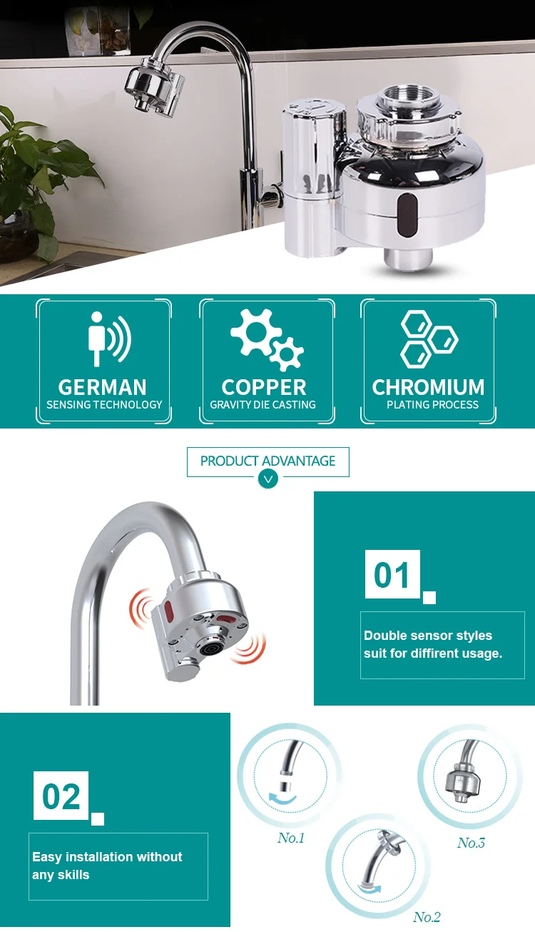 Sensor Spout Output  Water Tap Adapter