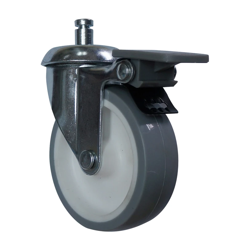 75mm Plate Wheelchair Caster Wheel For Hospital Buy Wheelchair Caster