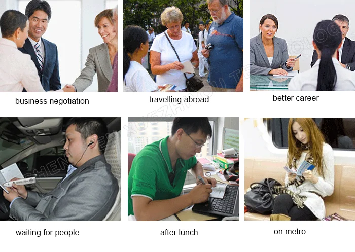 ISO9001 Factory Magic Recording Pen Adult Multi Language Translation Talking Pen OID Special Touch Reading Pen