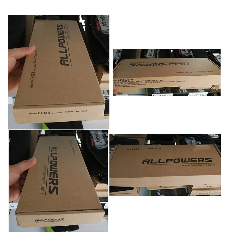 Solar car charger package