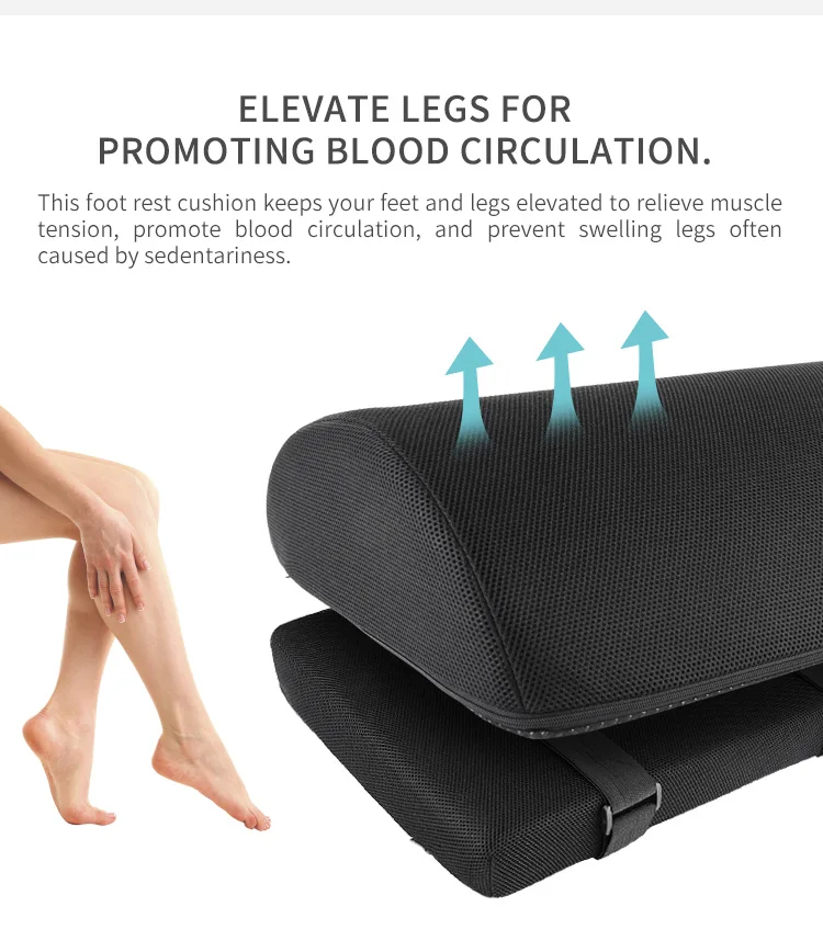 Portable Ergonomic Adjustable Foot Rest Travel Ergonomic Foot Rest