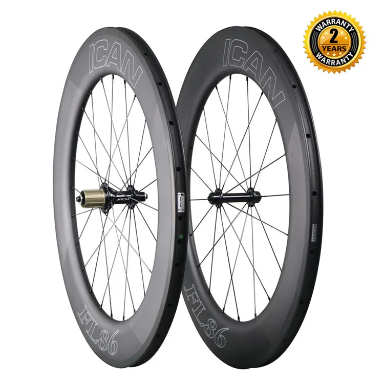 Nuovo Ican Carbonio Razze Ruote Per Copertoncino 86mm Wheelset Della Bici  Con Sapi - Buy Ruote In Carbonio Della Bici Della Strada,Ruote In Carbonio  Strada,Bici Da Strada Ruote In Carbonio Product on