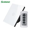 Lighting Remote Control Switch,Smart Touch Wall Electric Light Switch With Remote
