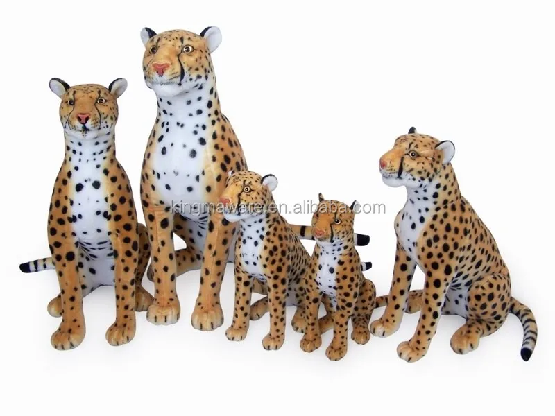 realistic cheetah stuffed animal