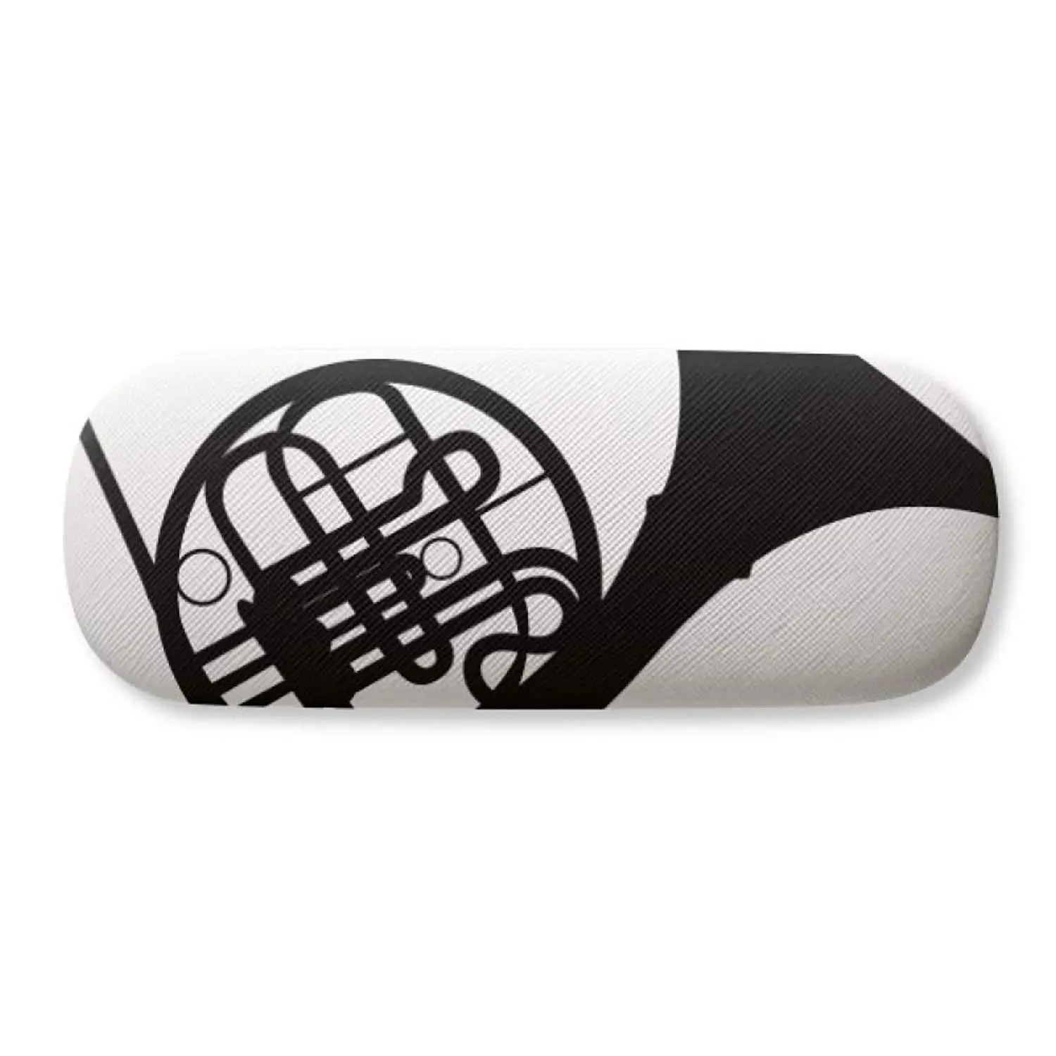 Color Illustration Bone Structure Glasses Case Eyeglasses Clam Shell Holder Storage Box