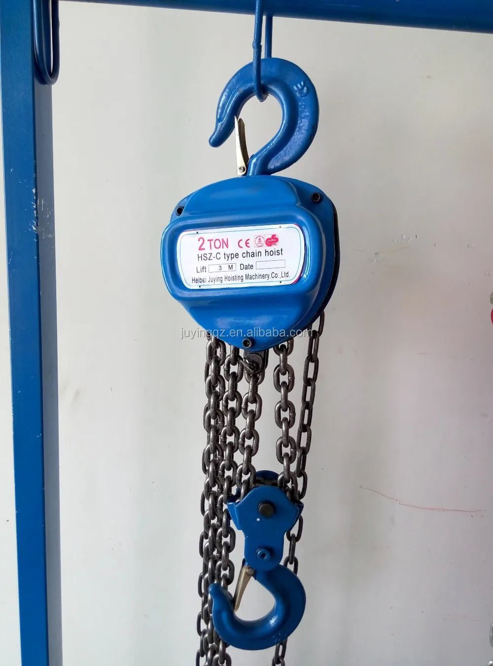 High Quality 2 Ton Hsc Type Chain Pulley Block And Tackle Rigging - Buy ...