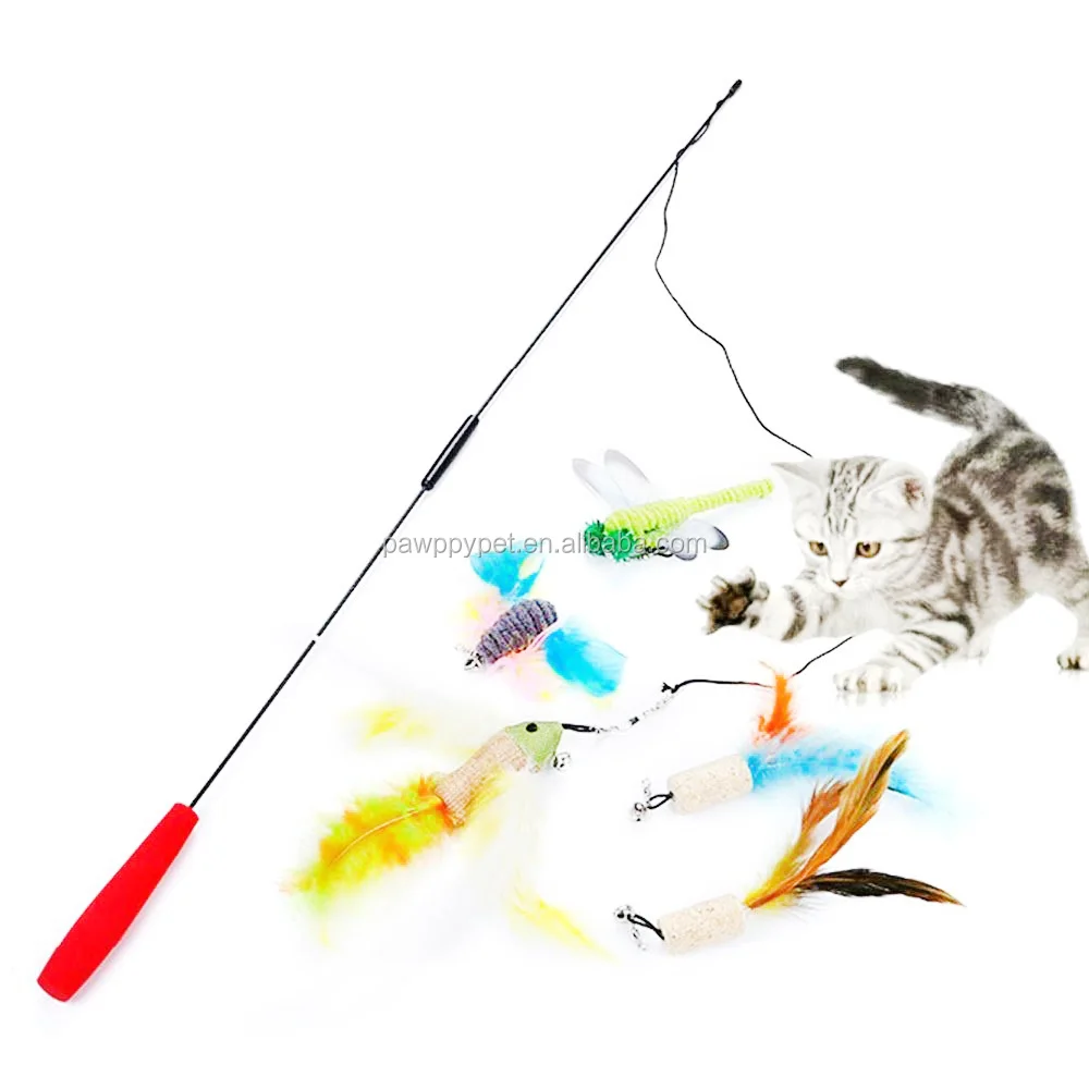 kitty fishing pole