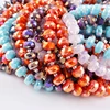 Fashion Lantern Crystal Beads Round Shape Glass Beads Jewelry handmade
