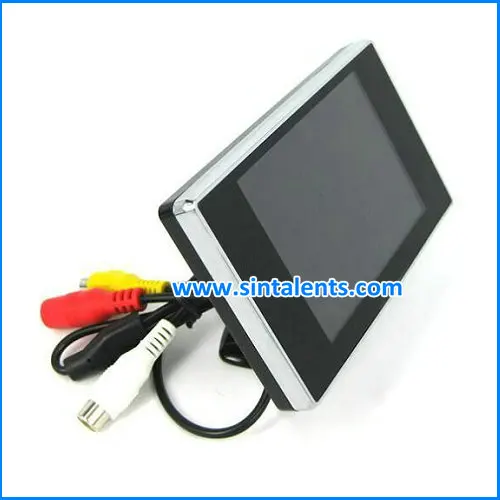Super 3.5Inch Vehicle LCD Monitor with Motorized Assemble