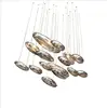 art(istic) glass creativity swan egg shape mango glass chandelier for hotel club