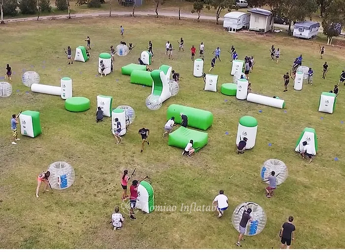 Safe Archery Tag Inflatable X Bunker X X Obstacle Inflatable Paintball