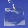 PVC Plastic wallets soft ID Badge holder with elastic band