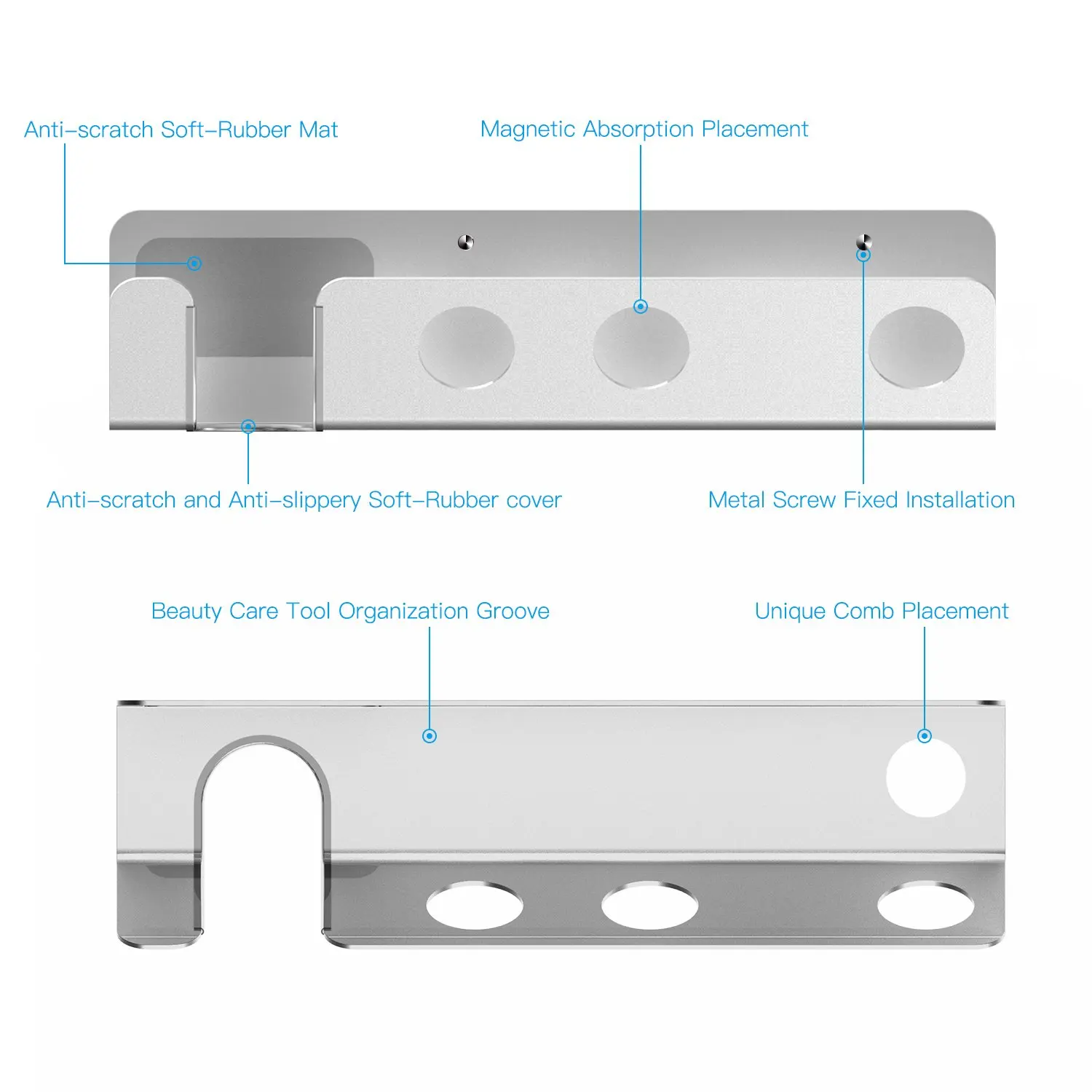 Wall Mount Holder For Dyson Hair Dryer Stand Holder For Dyson Hair