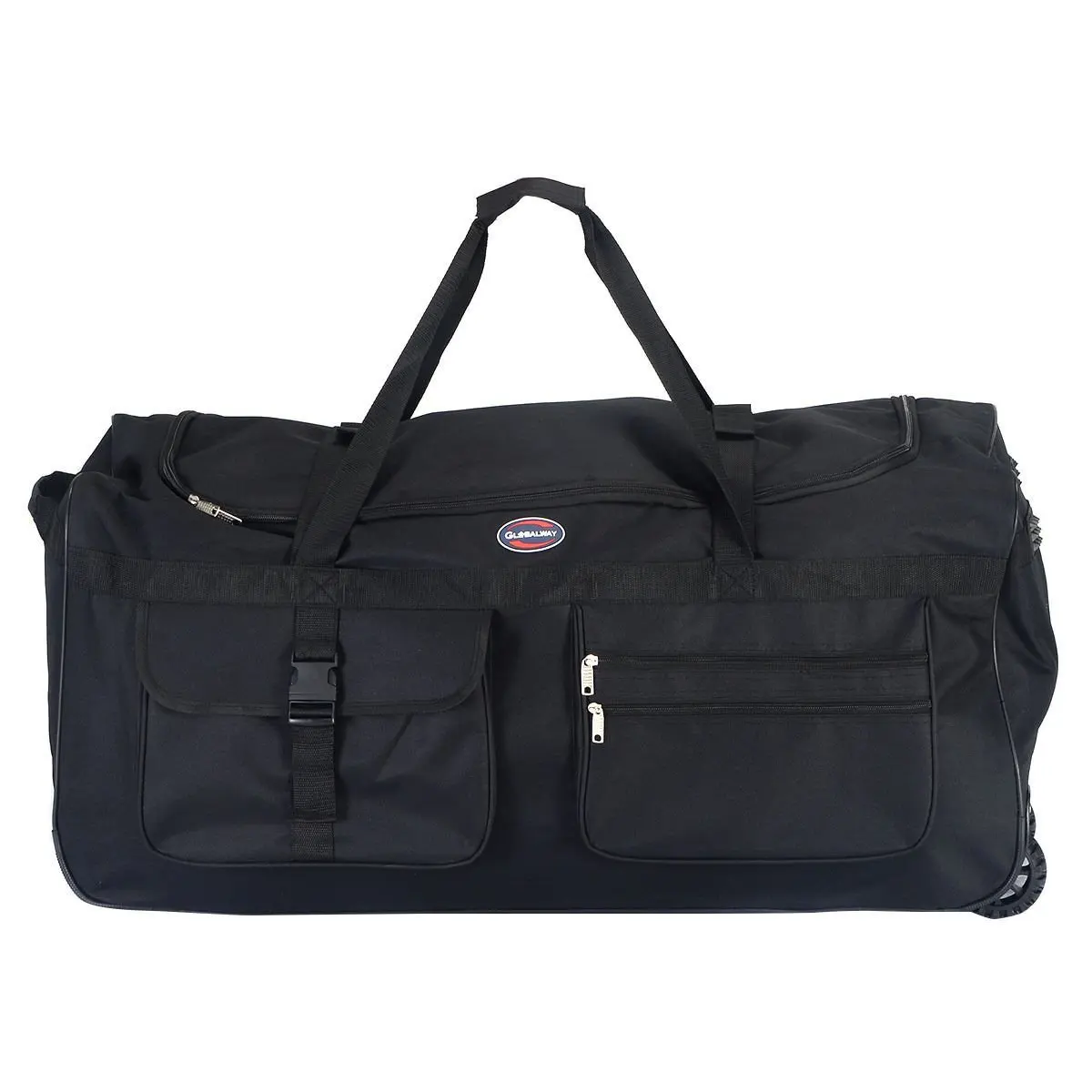 Buy 36&quot; Rolling Wheeled Tote Duffle Bag Carry On Luggage Travel Suitcase Black New in Cheap ...