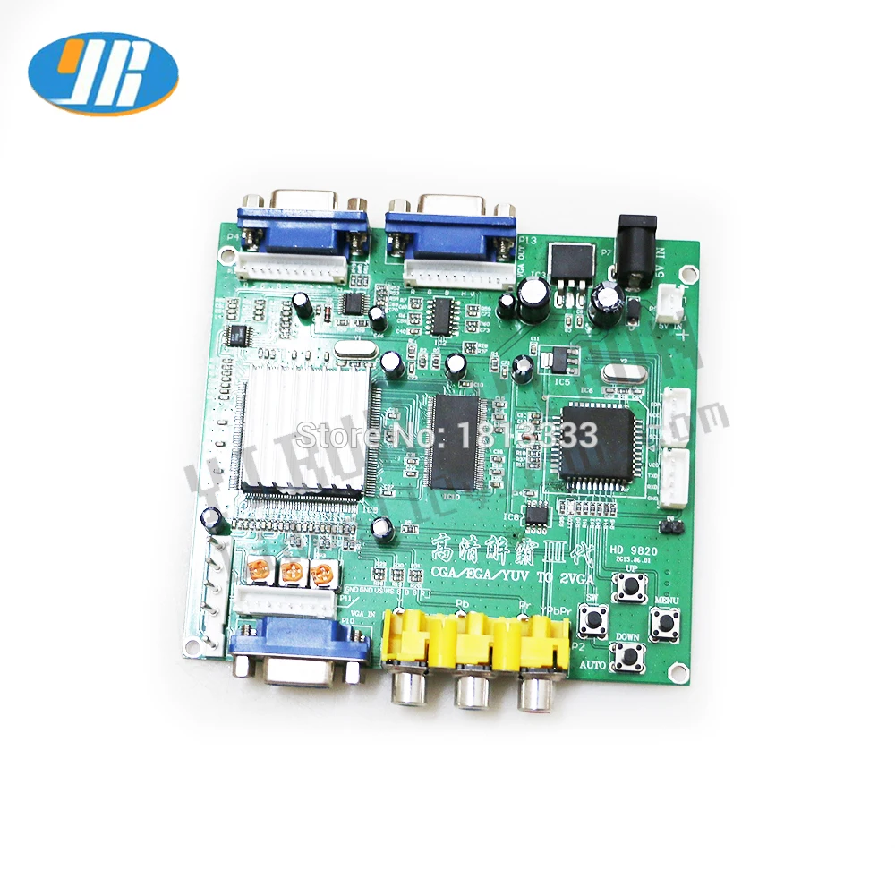 Professional Factory Rgb To Vga / Cga To Vga Converter Board /vga