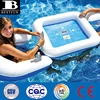 heavy duty vinyl inflatable floating pool poker table durable plastic pool float playing cards table and chairs set