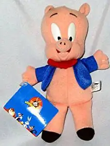porky pig stuffed animal