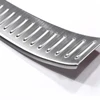 For Mercedes Benz C-Class W205 C200 C180 C260 C63 2015 2016 Stainless Rear Bumper Inner outside Sill Plate Protector Cover Trim