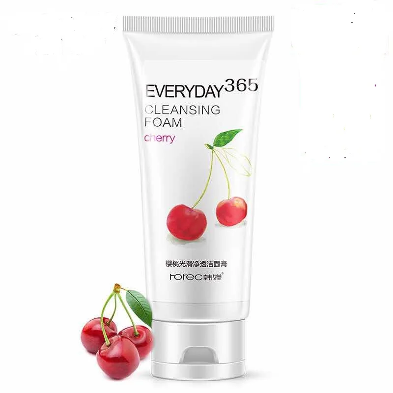 OEM/ODM lemon moisturizing whitening facial foam cleanser in china