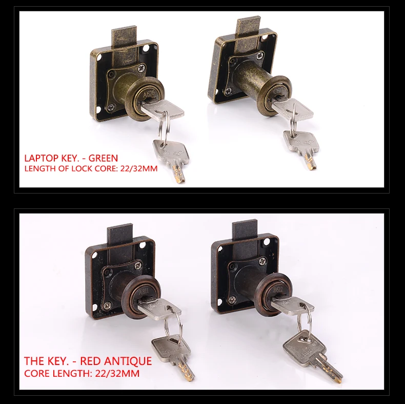 13822 Drawer Lock Office Furniture Automatic Desk Cam Drawer