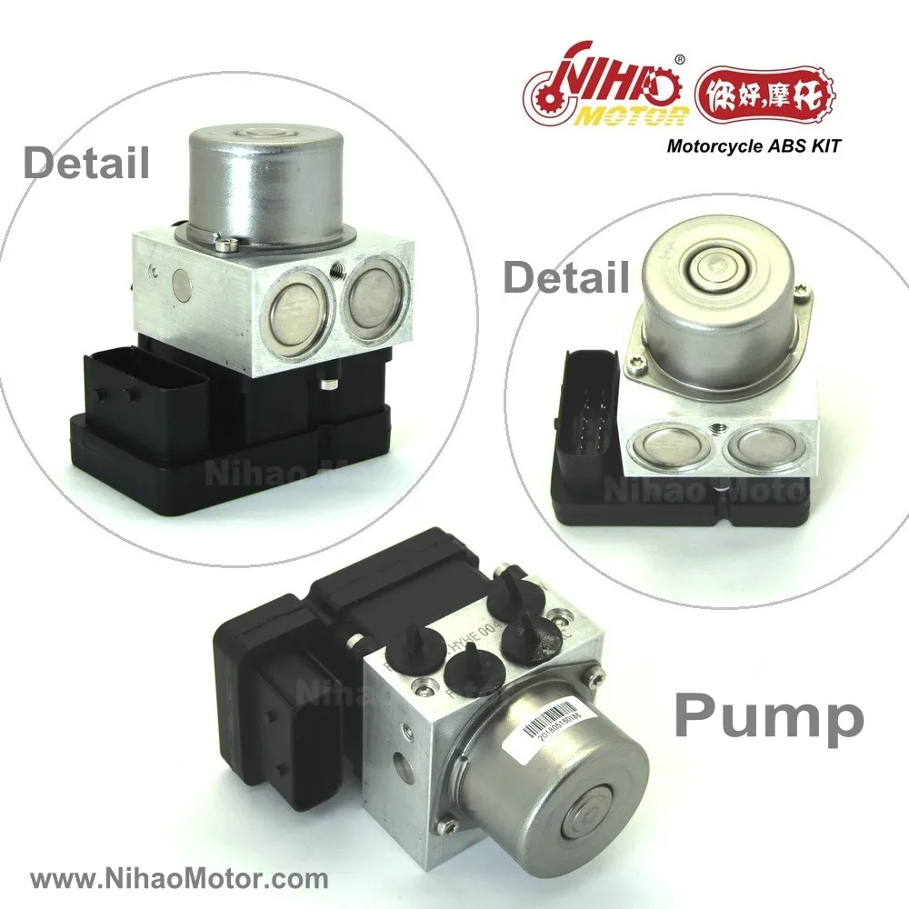 06 Motorcycle Abs Brake System Universal Antiblock Kit Diy Parts