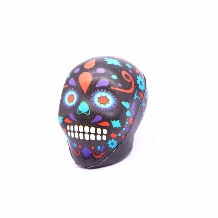 Custom Artificaial Pu Foam Slow-rising Squishy Halloween Skull Skeleton ...