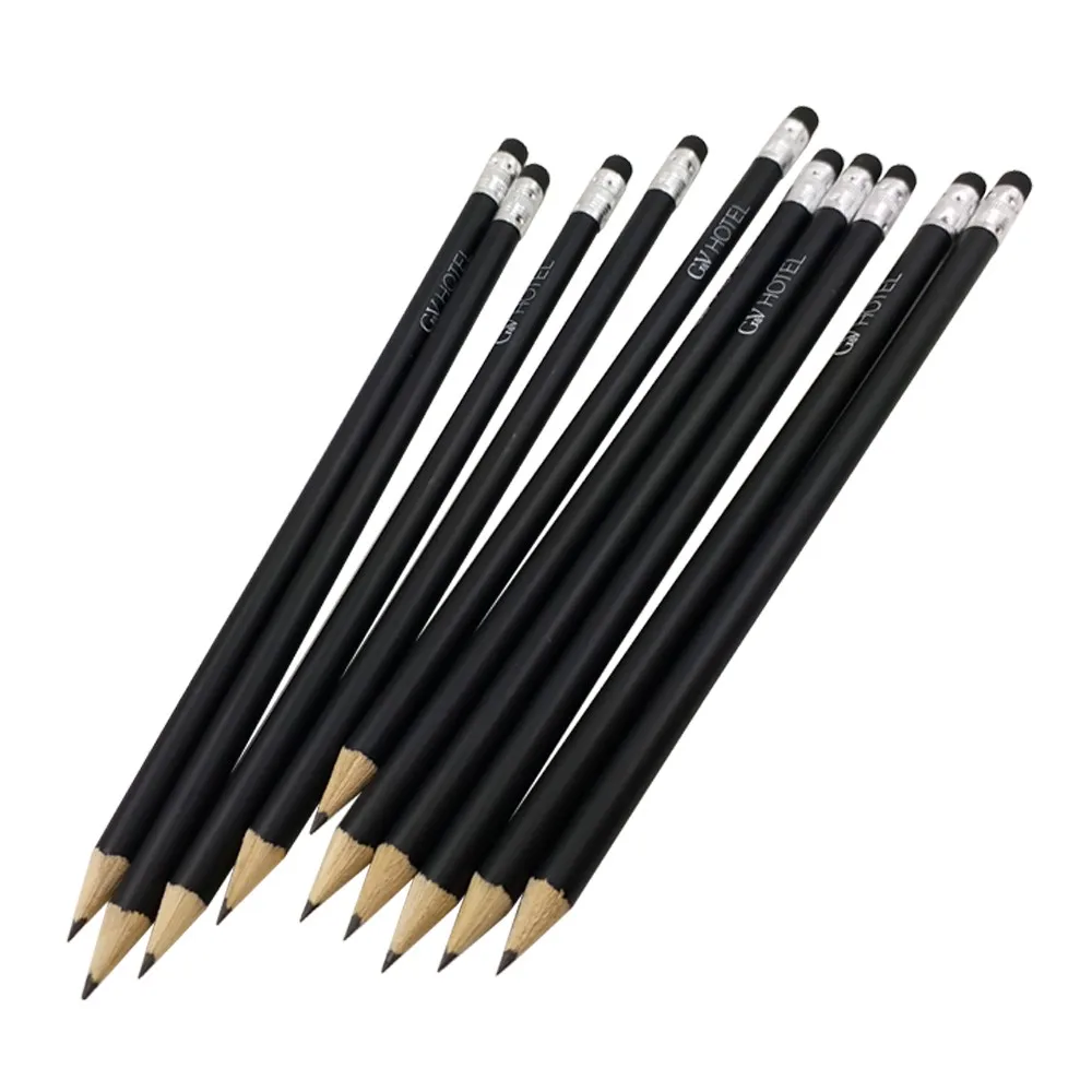 Black Lead Hb Pencils Regular Test Pencil