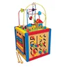 Wooden Activity Cube multiple function educational cube for Children kids preschool learning toys wooden safe nontoxic baby kids
